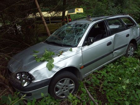 Verkehrsunfall in Rickenbach, 30. Juli 2009