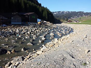 Etappe 2: Surbrunnen bis Dorf Unteriberg konnte im Jahr 2017 abgeschlossen werden.